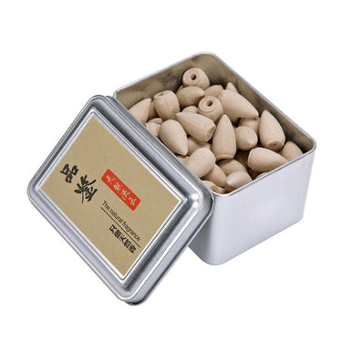 80Pcs Natural Aroma Sandalwood Smoke Backflow Incense Cones-Your Soul Place